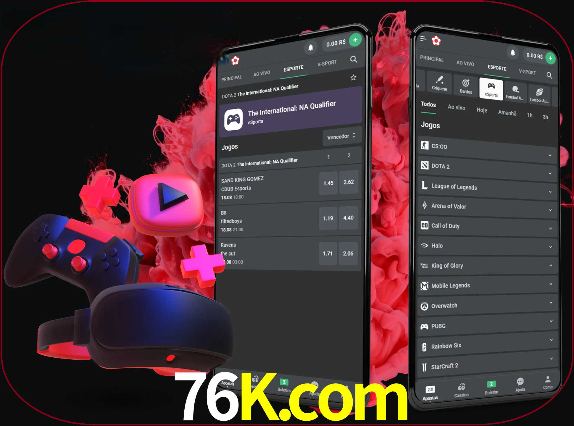 Para ter a aplicação móvel 76k no seu smartphone, basta descarregar o ficheiro apk e seguir as instruções.