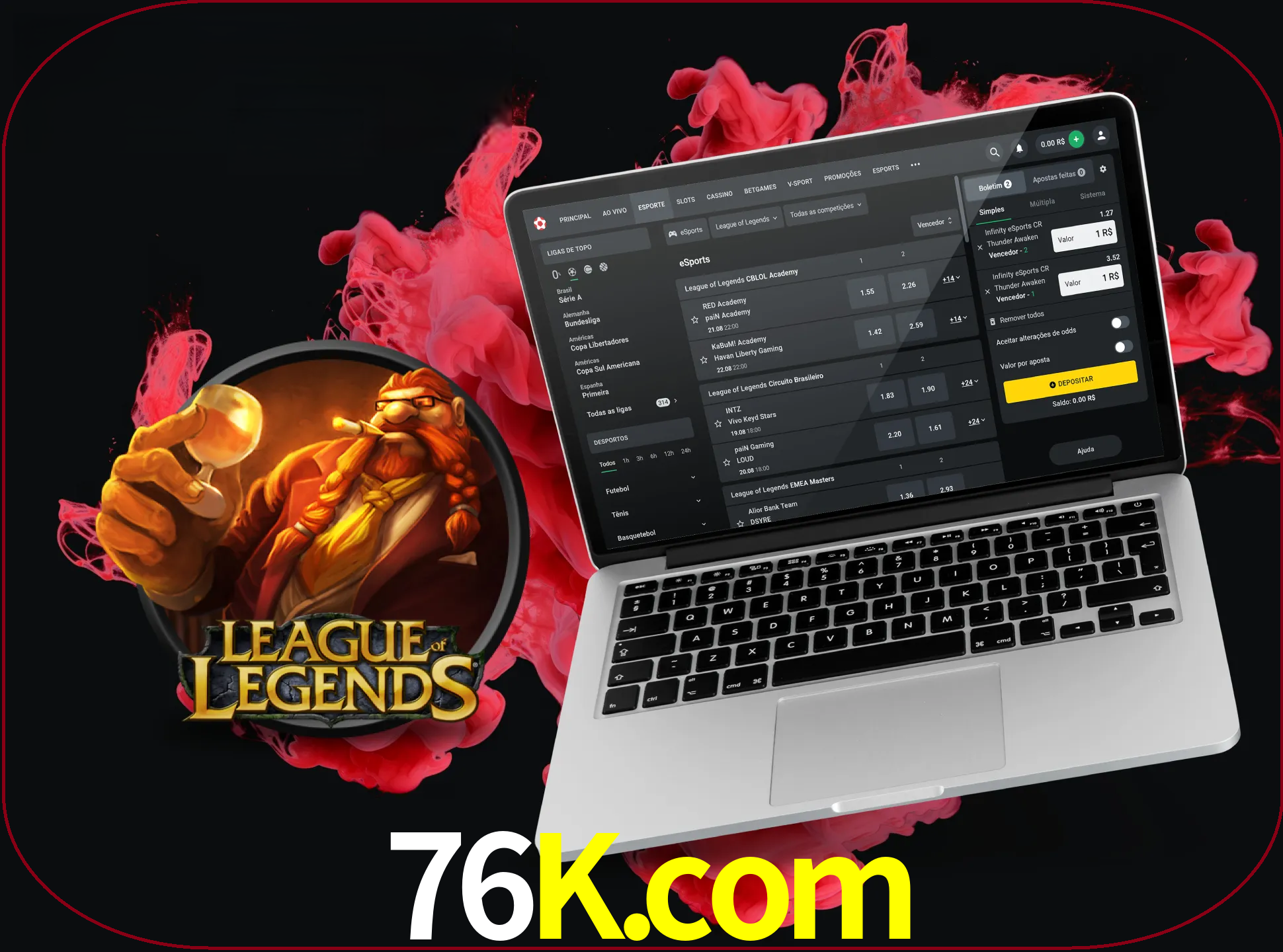 Se é um fã deste jogo, muitos torneios fantásticos que o vão surpreender estão disponíveis no 76k.