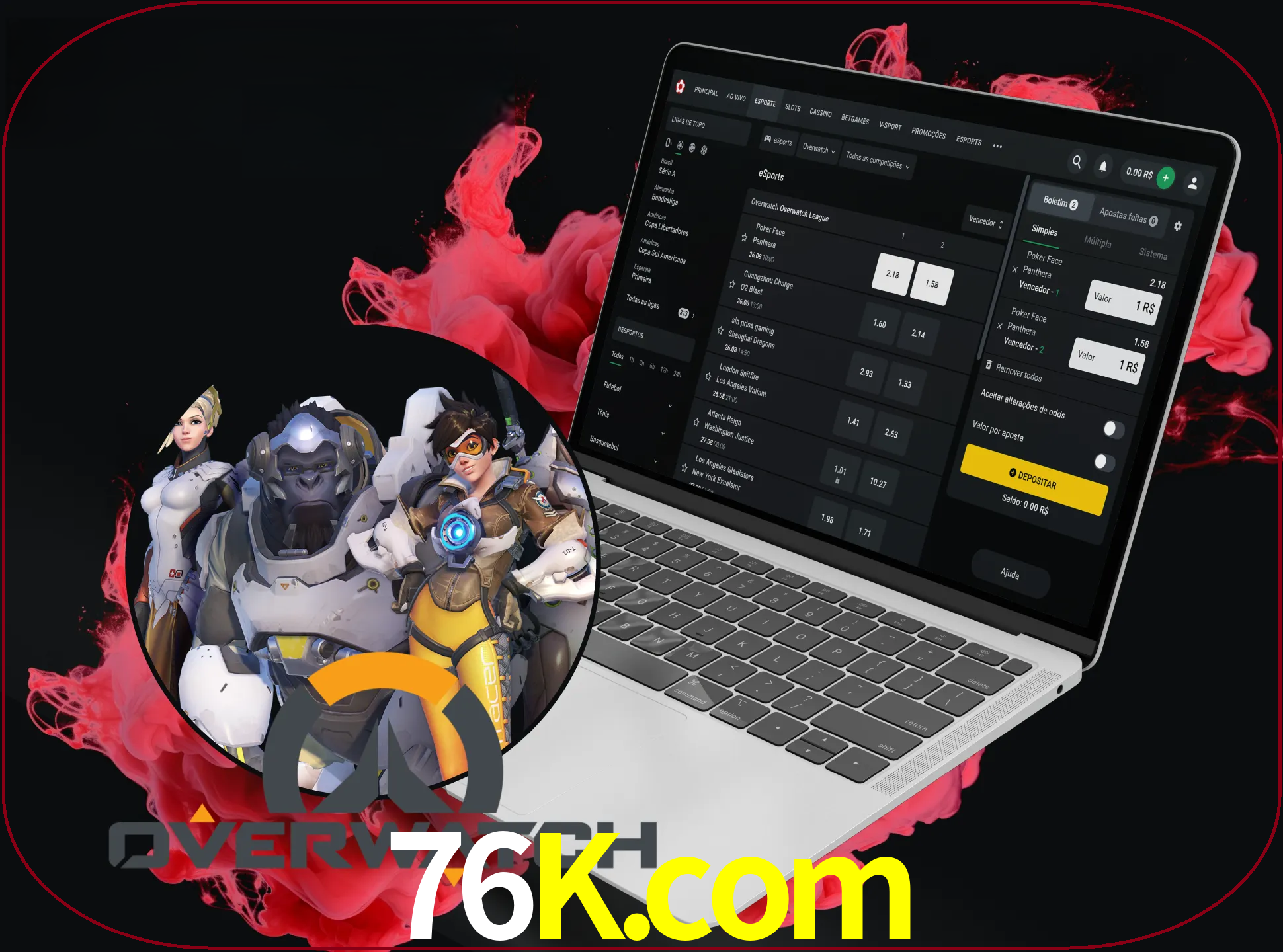 Os fãs deste fantástico jogo apreciarão a abundância de jogos e podem também ganhar dinheiro real apostando no 76k.